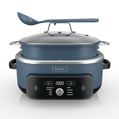 Azul Color Olla Multicooker 14 en 1 de 8,5 Qt con Triple Calor